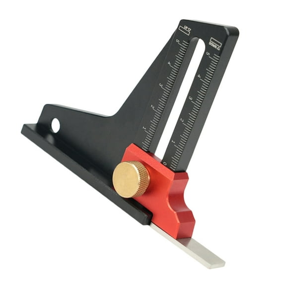 High Precisions Height Gauges with Clear Scale Easy To Use Height & Depth Measurement Tool Woodworking Tool for Table