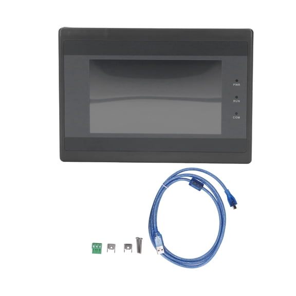 High Precisions Industrial Touchscreens 043AP ARM9 Processor IP65 Front Panel Double Serial Port For PLC Control