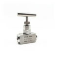 High Pressure 1/4" 1/2"BSP NPT Female 304 Stainless Steel Shut Off