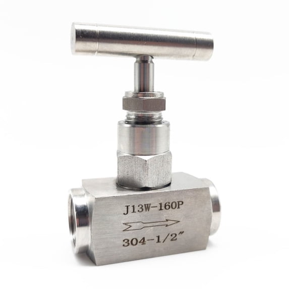 High Pressure 1/4" 1/2"BSP NPT Female 304 Stainless Steel Shut Off Needle Valve Crane Flow Control ,Excellent Performance