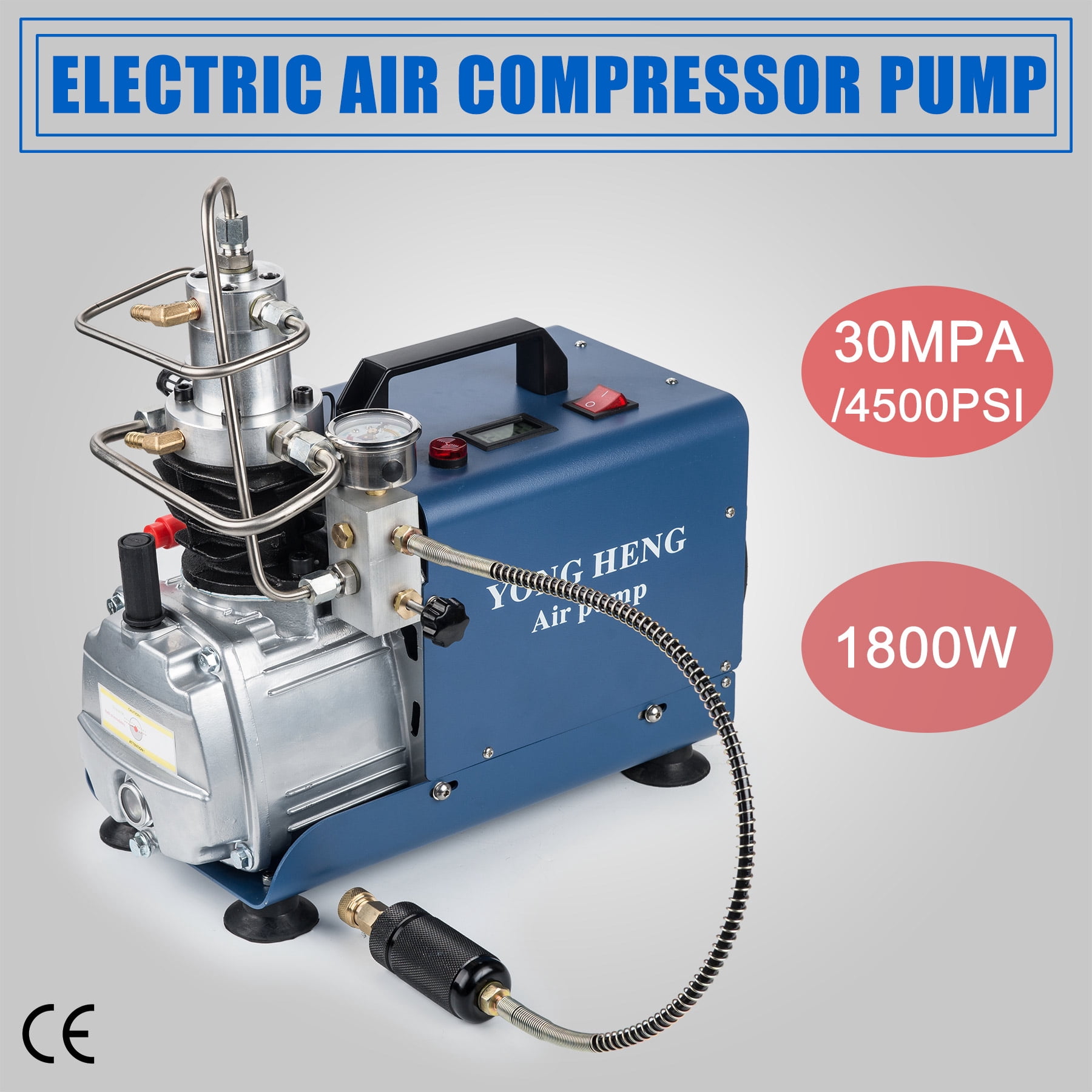 High Pressure 30MPa Air Compressor Pump Electric High Pressure System Rifle 110V
