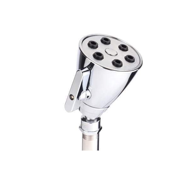 High Pressure 6 Jet Shower Head Chrome48 Mode Showerhead Luxury Design 2.75" Face