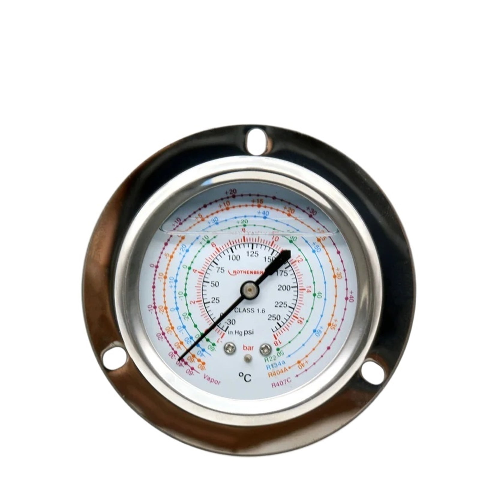 High Pressure And Low Pressure Air Conditioning Refrigerant Gauge