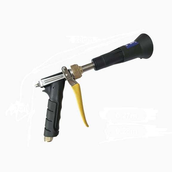 High Pressure Atomizing Sprayer With Windproof Nozzle Agricultural Copper Gas Eddy Current Nozzle Windproof Sprayer For Garden Farming 11.02 Inches 0.97 Lbs