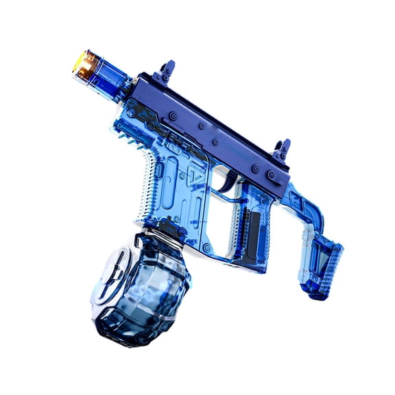 High-Pressure Automatic Water Blaster Toy, Electric Splash Blaster with LED Lights, Long Range Automatic Burst Water Blaster for Outdoor Play