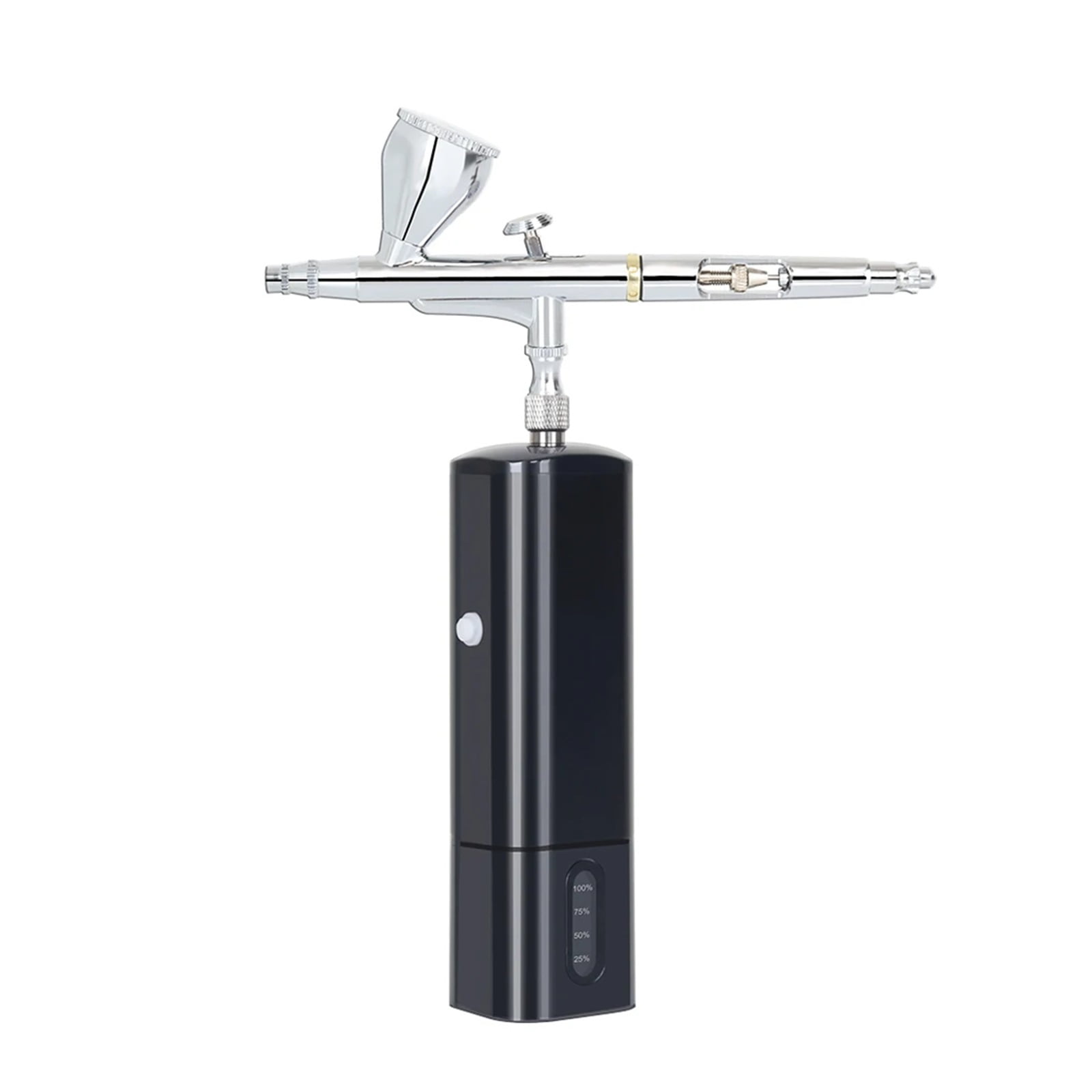 High Pressure Battery Replaceable Airbrush Compressor Wireless Set Newest Spray Gun With Power Display For Model Paint Cake Deco ,Flexible