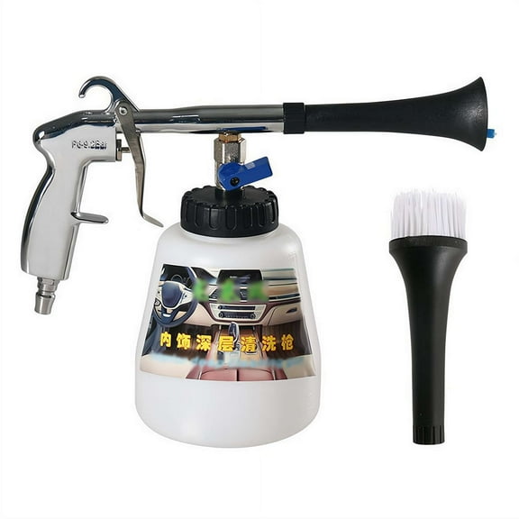 High Pressure Car Cleaning Gun Jet Cleaner, Car Interior Cleaner Detailing Wash Gun, Wash Spray Bottle Nozzle for Car Washing