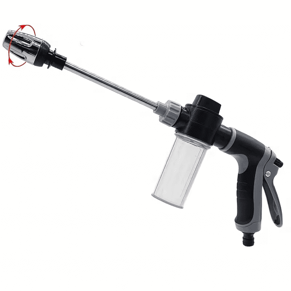 High-Pressure Car Wash Gun with Long Reach Lance