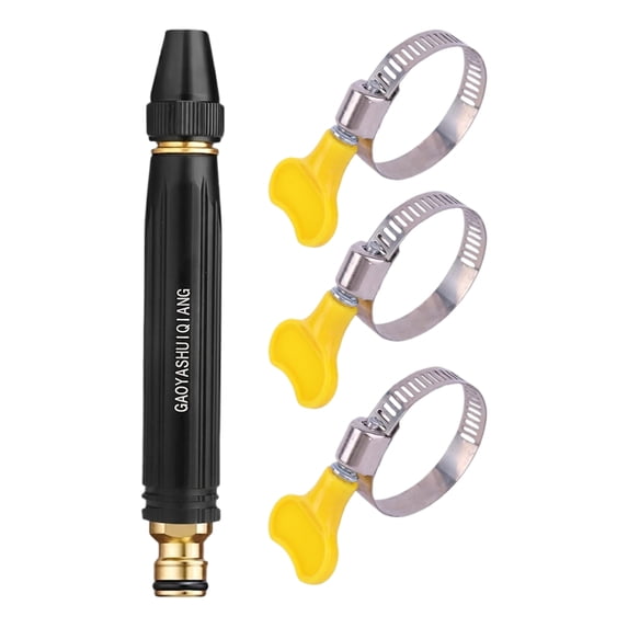High Pressure Car Wash Water Gun, Power Washer Wand with Boost Nozzle for Home Cleaning, Heavy Duty Sprayer for Vehicles, Driveways, and Patios, Hose Extension Tool