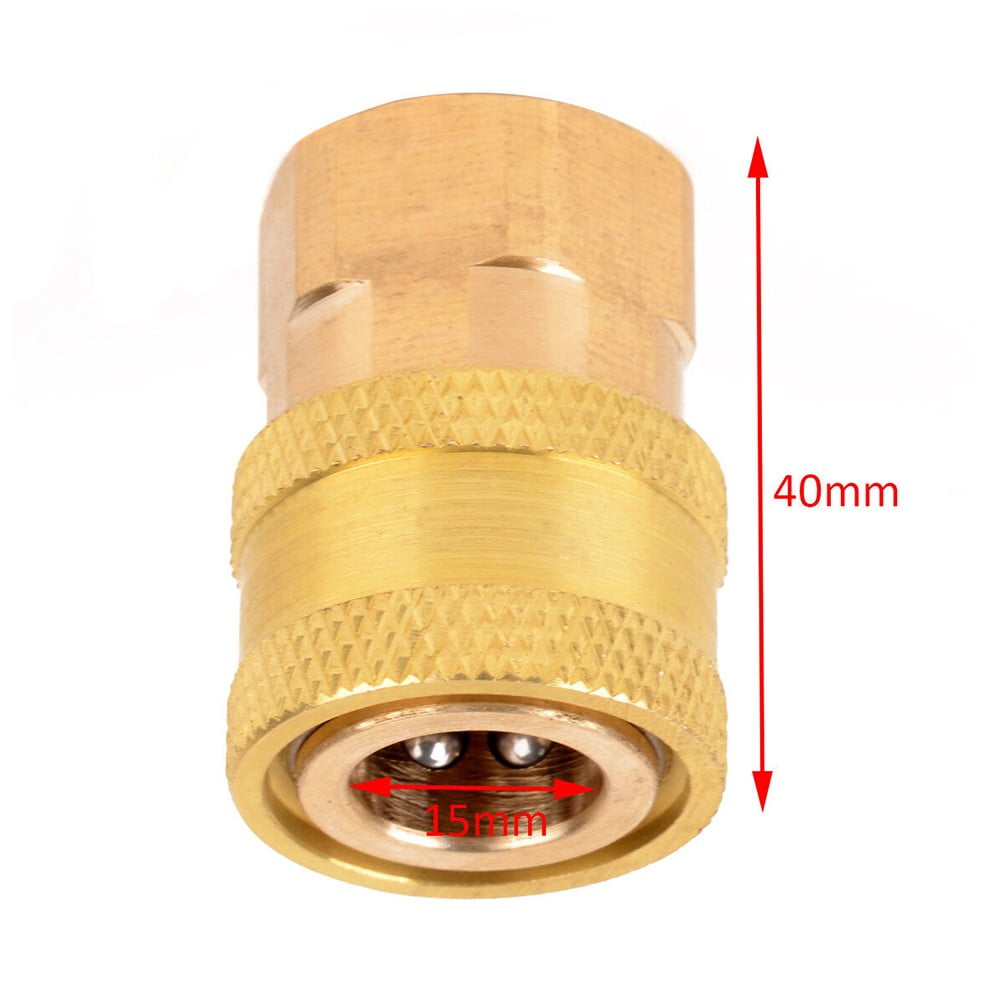 High Pressure Car Washer Hose Fitting Adapter Threaded Pressure Washer