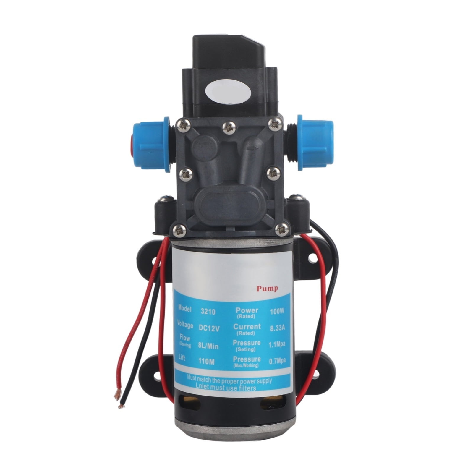 High Pressure Diaphragm Self Priming Water Pump for Wash