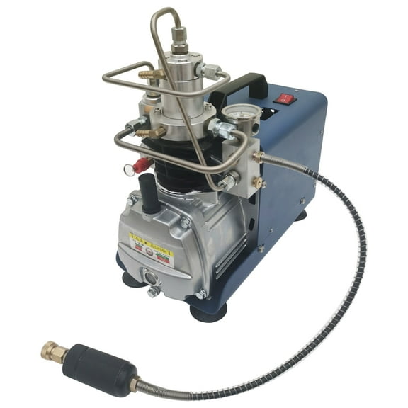 High Pressure Electric Air Pump Air Compressor with Water Cooling 110V 30MPA for Equipment High Pressure Inflation