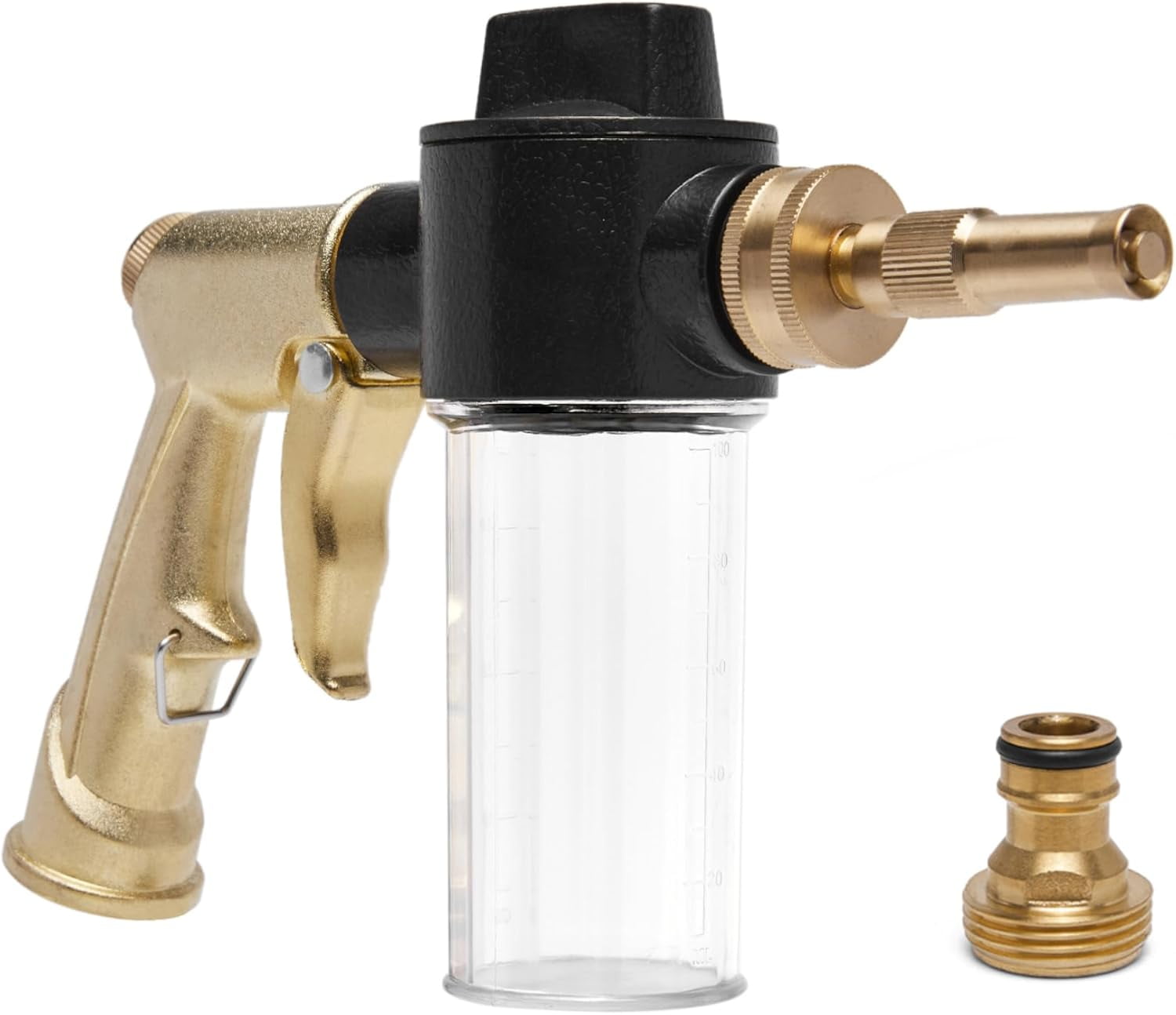 High Pressure Foam Gun Car Wash Sprayer, Heavy Duty Metal Garden Hose