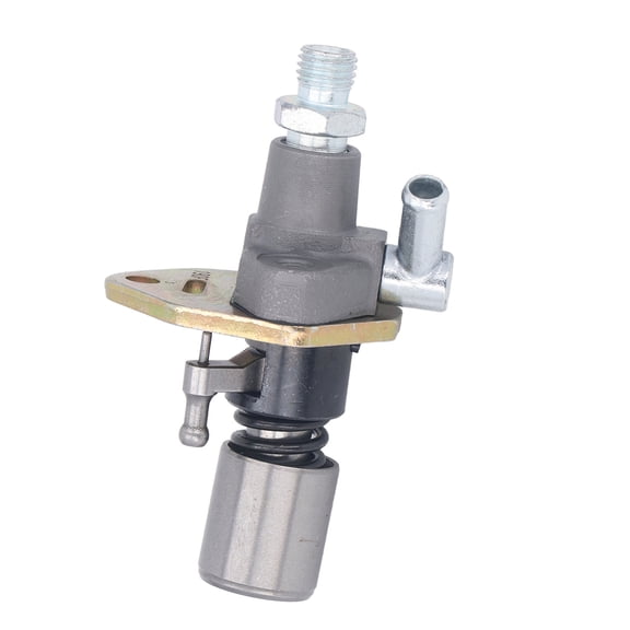High Pressure Fuel Injection Pump Replacement 190F Steel Single Cylinder Air Cooled Diesel Engine Fuel Pump with Solenoid Valve Micro Tiller Generator Water Pump Accessories, 4.3 in / 11 cm