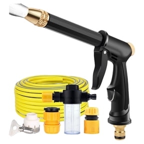 High Pressure Garden Hose Nozzle 2026 Model Pressure Cleaning Gun, Power Washer Spray Nozzle 4 Adjustable Jetting Modes Leak Proof Design Standard Hose Compatibility 2026 New Model, By Kingtowag