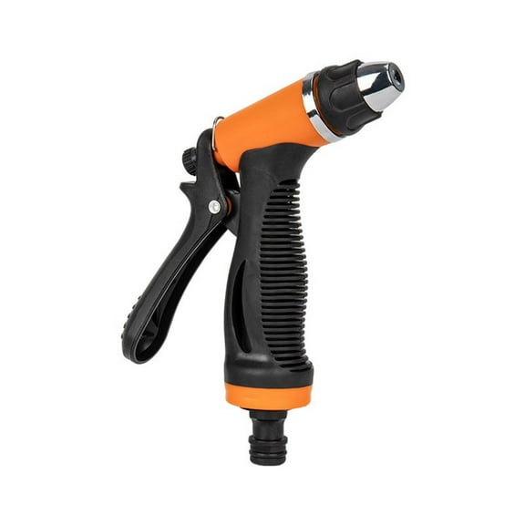 High Pressure Garden Hose Nozzle - Adjustable Spray Patterns for Car Washing, Plant Watering, and Pet Showering - Durable and Comfortable Grip