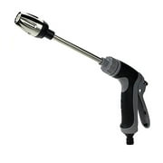 High Pressure Garden Hose Nozzle Power Jet High Pressure Gun Multi-Function Sprayer Adjustable Nozzle for Car Washing, Lawn, Garden, and Plant Watering, Solar Panel Clean, Pet Showering