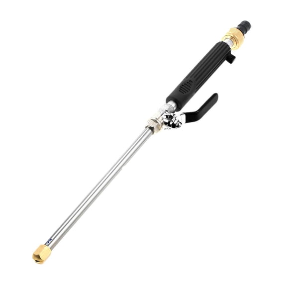 High Pressure Garden Hose Nozzle Sprayer Wand, Aluminum Alloy Water Nozzle for Car Washing, Cleaning, Plants