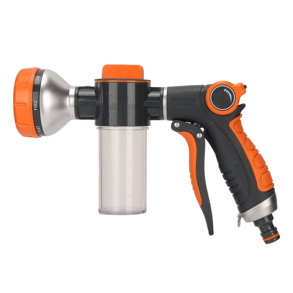 High,Pressure Garden Sprayer, 8 Modes, Long Range, Foam Cannon For Car  Yard, Easy Trigger