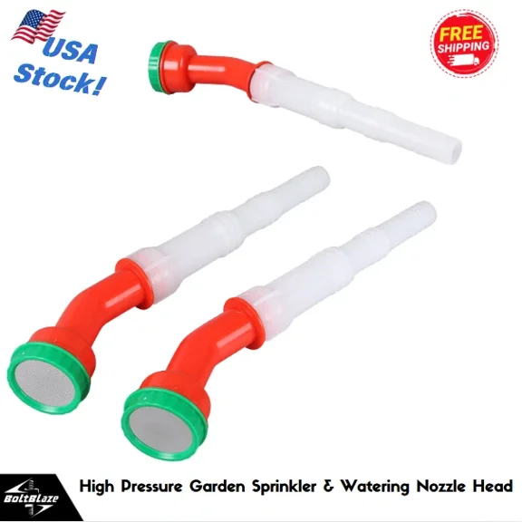 High-Pressure Garden Sprinkler Nozzle Head, Single For Greenhouse & Watering