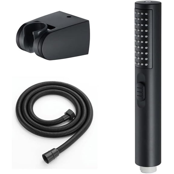 High Pressure Hand Held Shower, 2 Functions Handheld Shower Head with Hose, Wall Mounted Modern Shower Head Hand-Held, Shower Accessories