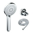 High Pressure Handheld Shower Head, 3 Spray Setting Showerhead Set with