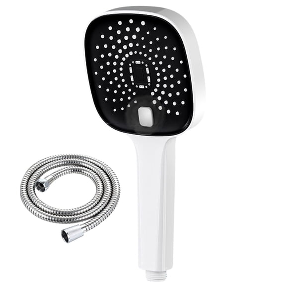 High Pressure Handheld Shower Head -Large Water Flow Shower Faucet- 4 Spray Modes Shower Head With 1.5m Hose And Shower Head, Suitable For Home Rv Pets