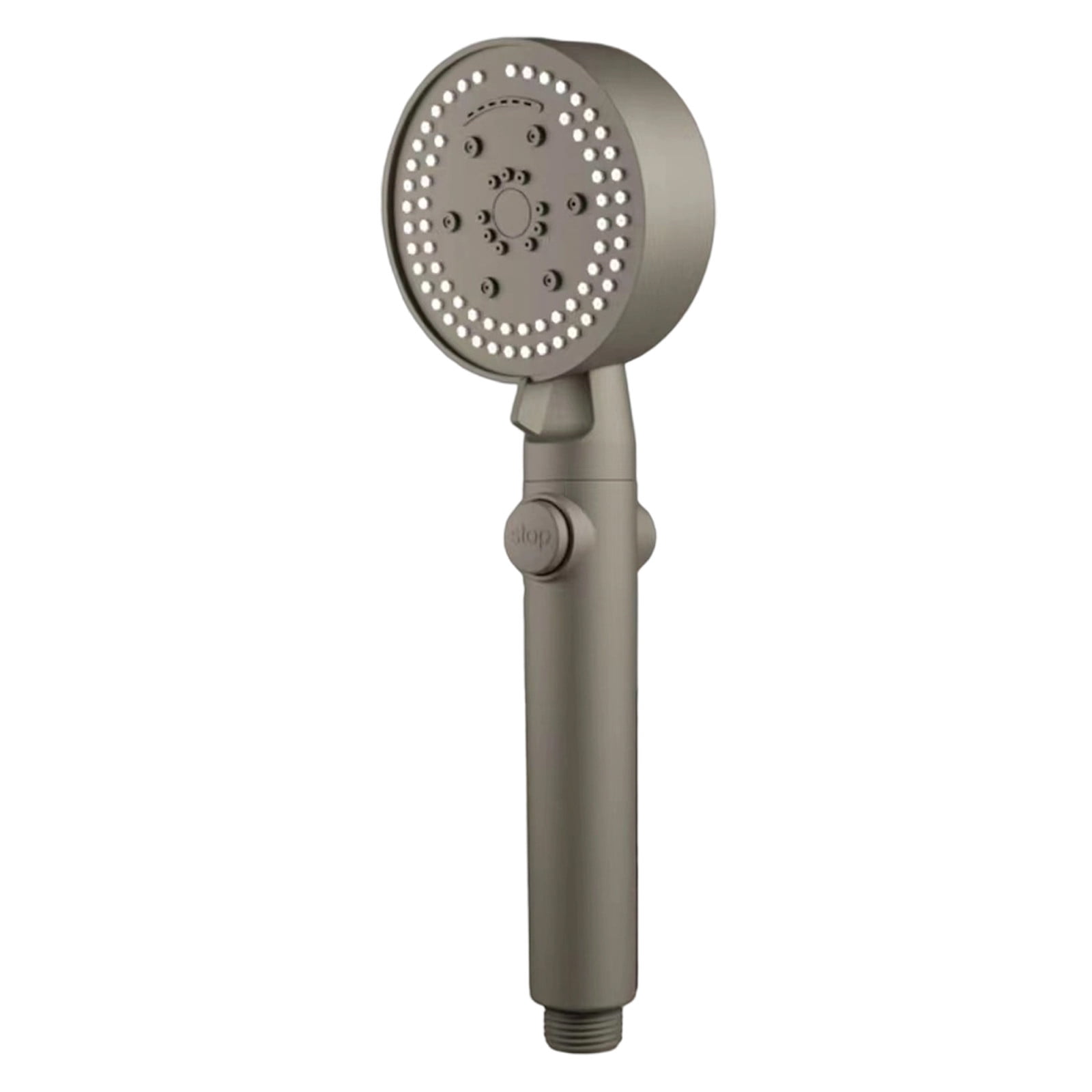 High Pressure Handheld Shower Head with On/Off Switch - 8 Spray Mode ...