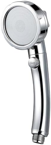 High Pressure Handheld Shower Head with ON/OFF Pause Switch 3 Spray ...