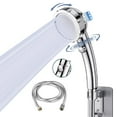 High Pressure Handheld Shower Heads with Hose and Holder 3 Spray