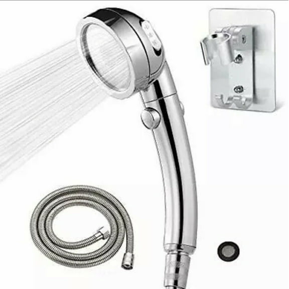 High Pressure Handheld Shower head  ON/OFF Pause Switch 3 Spray Modes Sprayer Puppy Shower For RV Camper Mobil Home Long Hose 78"