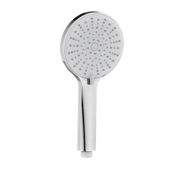 High-Pressure Handheld Showerhead with 5 Spray Modes, Water Saving Design, Easy Install, Anti-Clog Nozzles, for Bathroom and Home Use, Silver, Gray Color