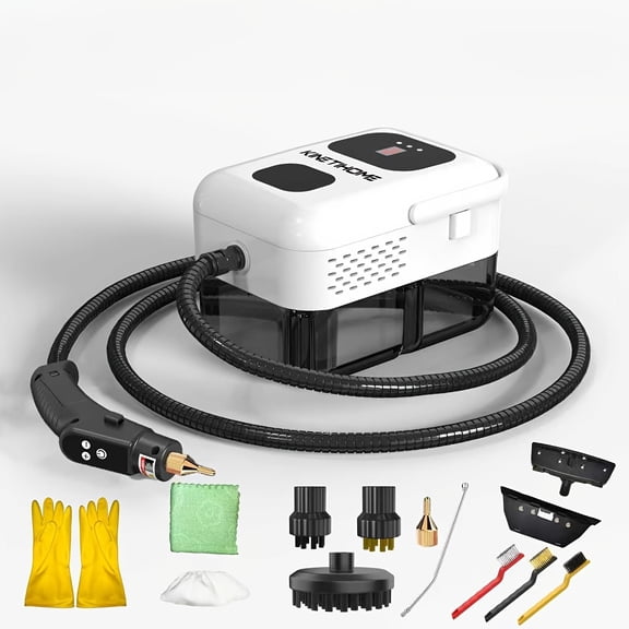 High-Pressure Handheld Steam Cleaner, Portable Multi-Surface Steam Cleaning Machine for Kitchen, Sofa, Air Conditioner, Washing Machine, Bathroom and Home Cleaning