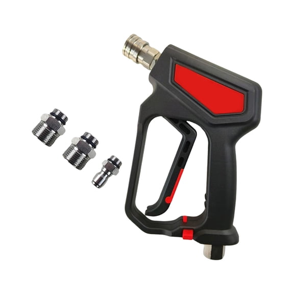 High Pressure Hose Guns ABS Copper Washer Guns with 3 Quick Connecting Nozzles