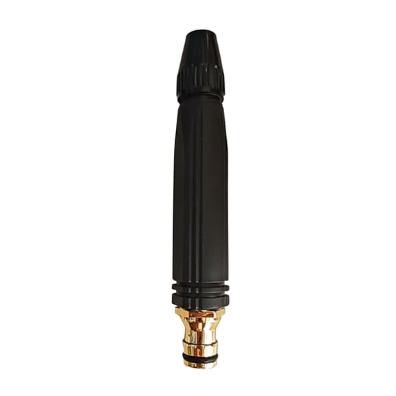 High Pressure Hose Nozzle Jet Water Spray Nozzle for Car Wash Sprayer Attachment Heavy Duty Adjustable Twist Hose Nozzle Ideal for Patio Cleaning Plant Watering and Lawn Care, 1-Pack Jet Nozzle