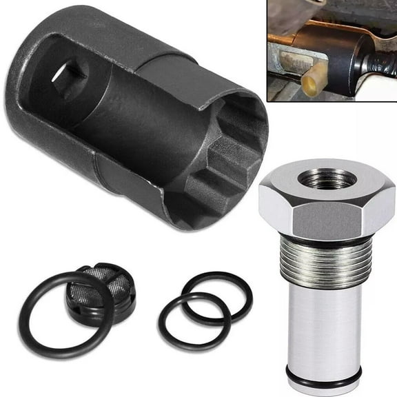 High Pressure IPR Valve Socket Air Test Fitting Tool Fit For 2003-2010 Ford 6.0L