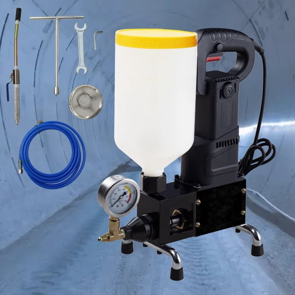 High Pressure Injection Pump Alloy Grouting Machine Plugging Seal Commercial 220V 1100W