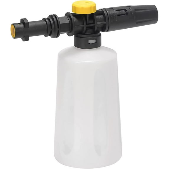 High Pressure Jet Bottle Snow Foam Lance Cannon Washer for Karcher K2 K3 K4 K5 K6 K7 Soap Generator Car Foamer Gun Adjustable Sprayer Nozzle 750ML