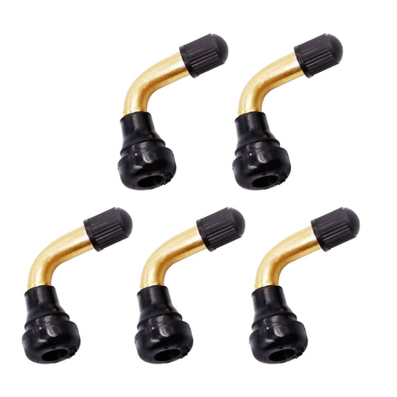 High Pressure Motorcycle Tire Valves Stem With Reverse Flows Stoppers Copper Cores Bent Design For Scooters And Off Roading Bikes