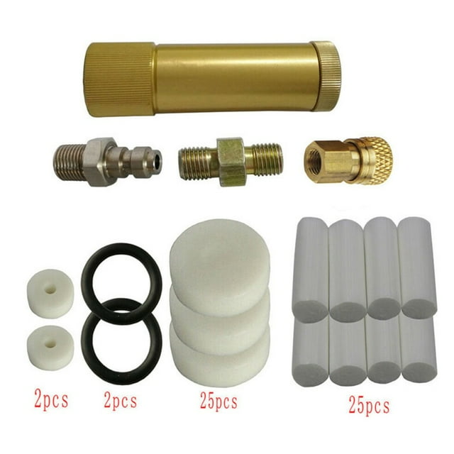 High Pressure PCP Hand Pump Air Filter OilWater Separator Set Tank M10