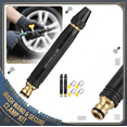 thumbnail image 1 of High Pressure Power Washer Nozzle, Garden Hose Sprayer for Car Washing and Outdoor Cleaning, Sturdy Watering and Pressure Cleaning Accessory, 1 of 6