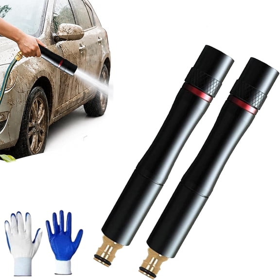 High Pressure Power Washer Nozzle,  Jet Power Washer Spray Nozzle for Car Washing, Pressure Washers Hose Attachment, Multi Function Watering Sprayer for Cleaning Yard Pets Car
