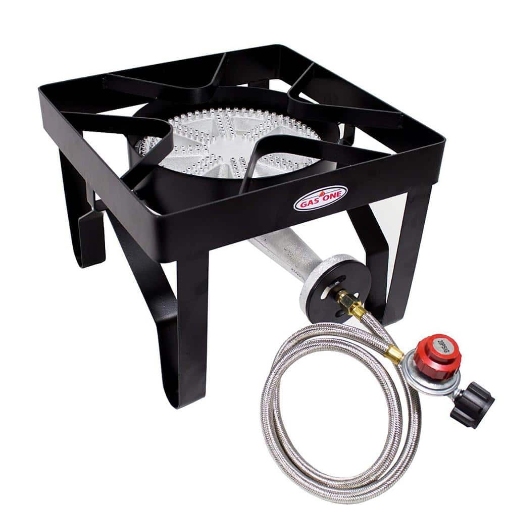 High Pressure Propane Burner 16 in. Outdoor Cooker Turkey Fryer 200,000