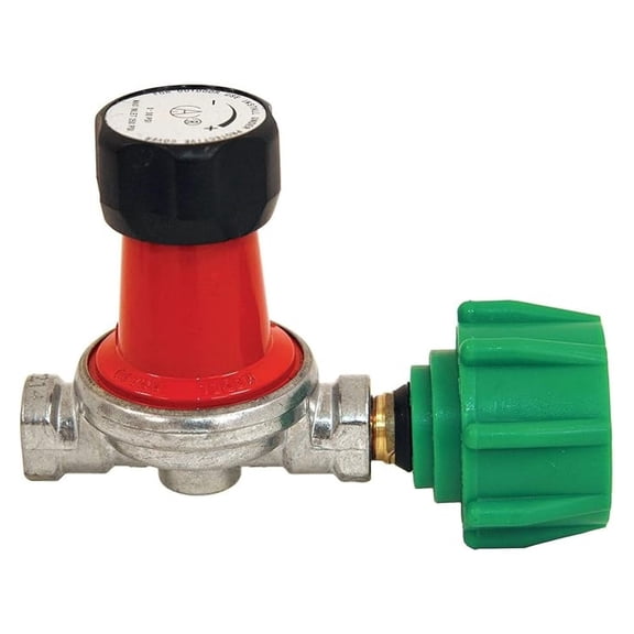 High Pressure Regulator - Adjustable 0-30 Psi Control - 1/4 In FNPT - Stainless Steel