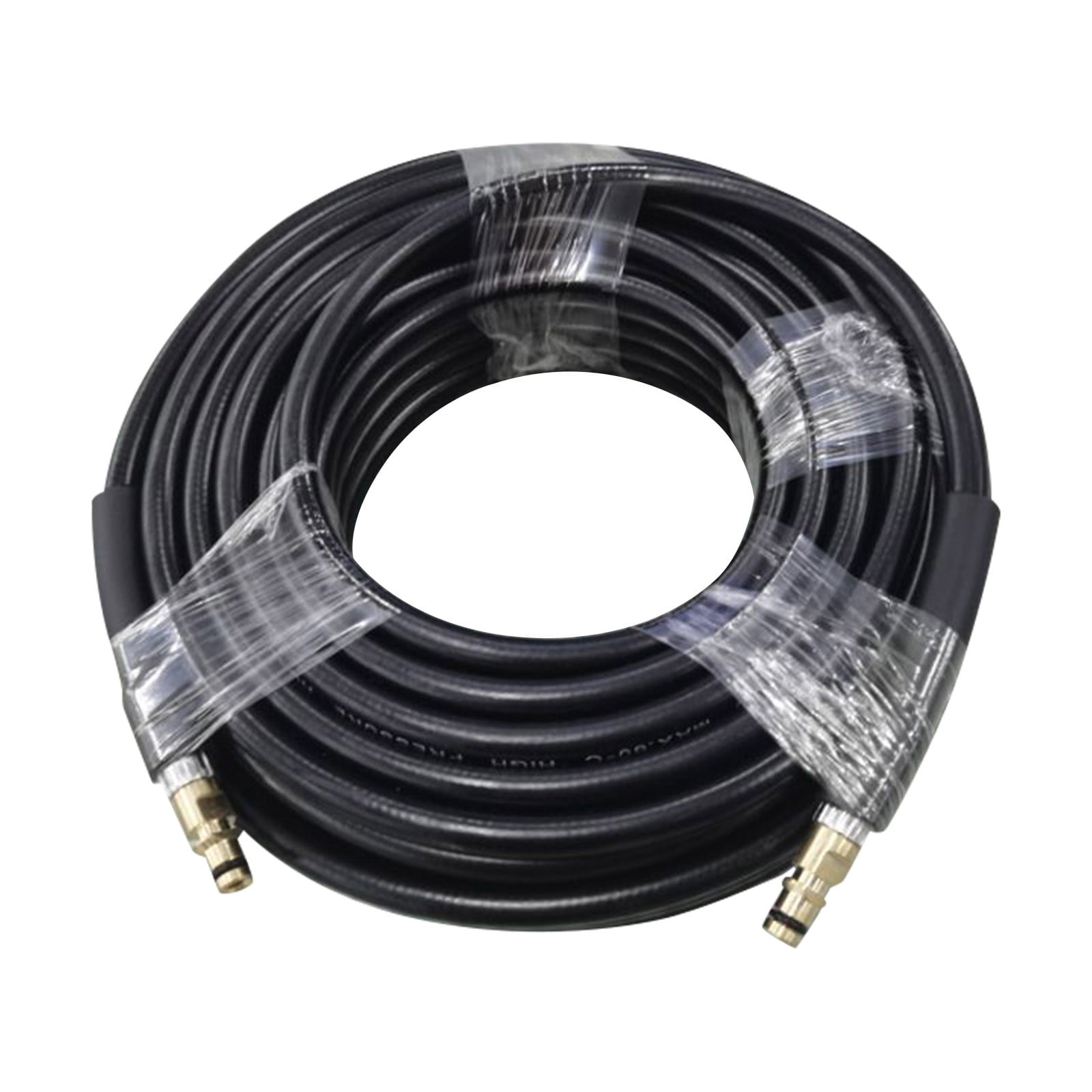 High Pressure Replacement Hose 50ft for Pressure Washer, Quick Connect Power Washer Hose with 1/4 Inch Fittings, M22 Threads for Electric and Gas Pressure Washers
