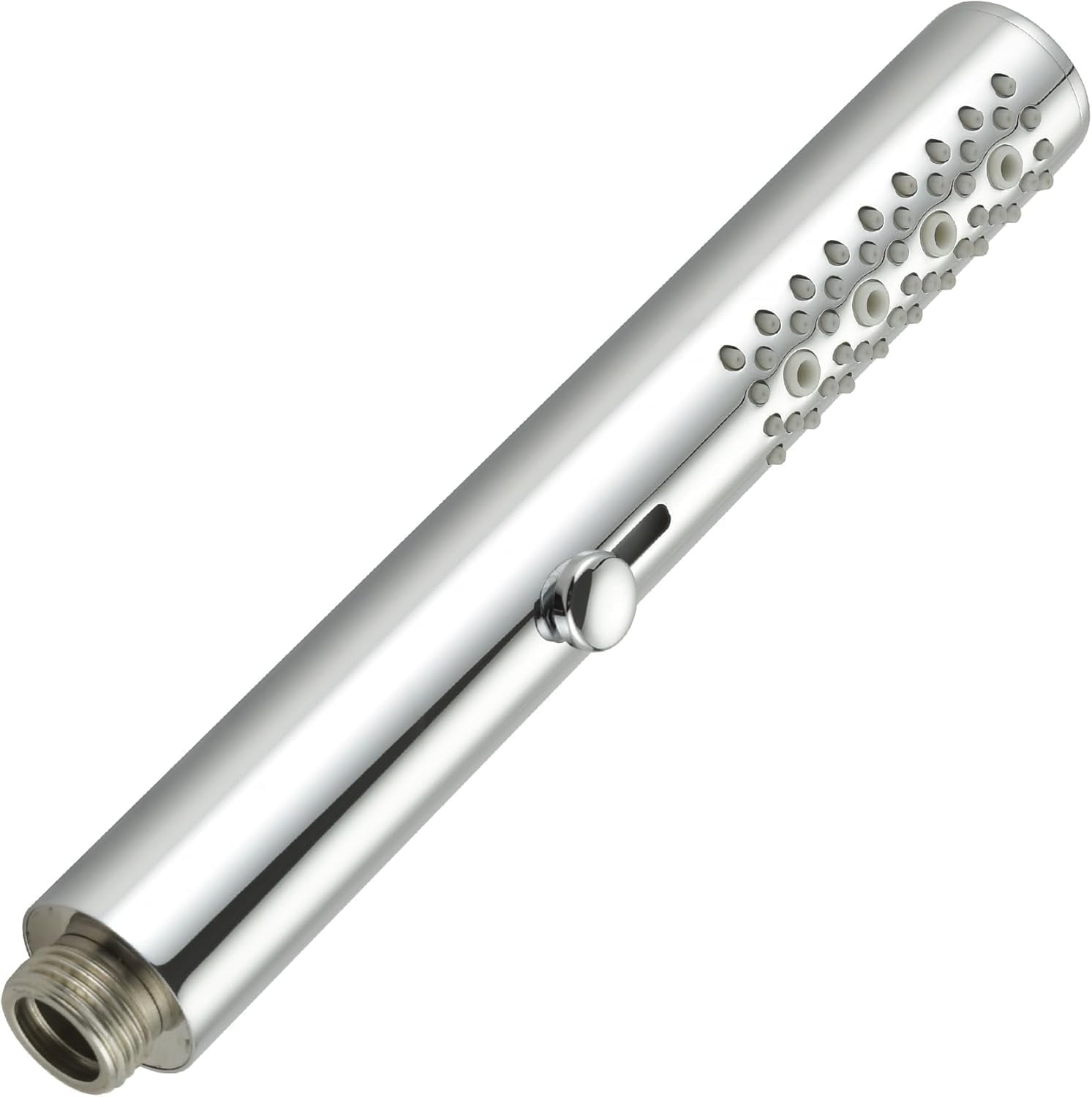 High Pressure Round Handheld Shower Head, Anti-clog Nozzles, 3 In 1 Function Shower Wand with Handheld to Clean Tub, Tile & Pets, Rain Shower Head for Bathroom (Chrome)
