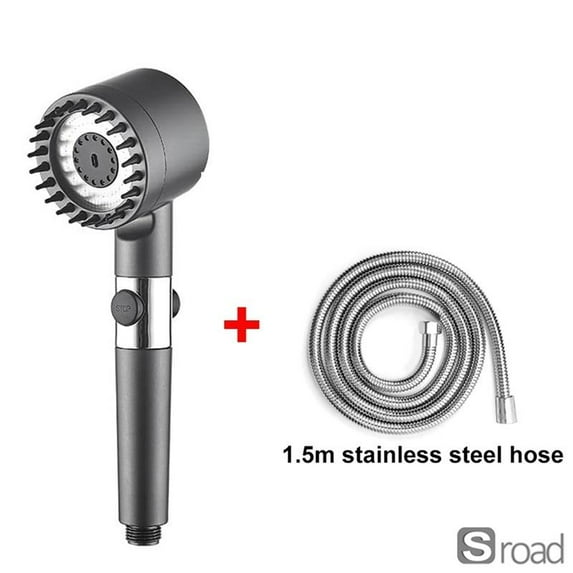 High Pressure Shower Head, 3-Spray Mode Handheld Showerhead With ON/OFF Pause Switch, Water Saving Filtered Shower Head With Easy-Clean Nozzles For Powerful Spray, Hotel Spa Experience​,One Size