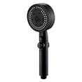 High Pressure Shower Head 8 Spray Setting Handheld Shower Head, Water