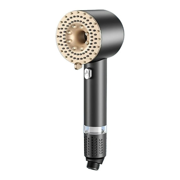 High Pressure Shower Head,Twin Turbo Turbocharged, 3 Spray Jet Modes with Pause Switch