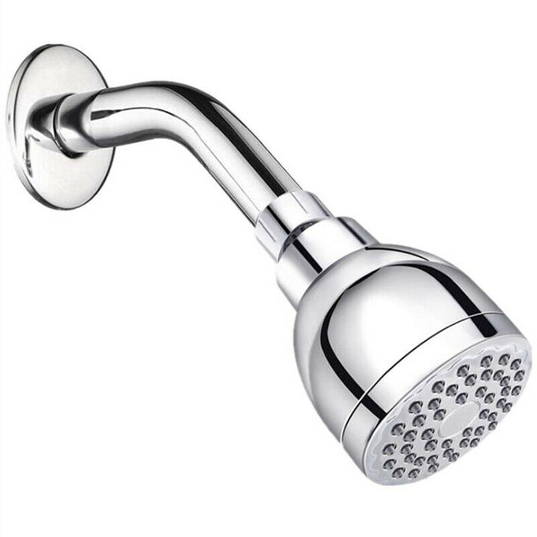 High Pressure Shower Head Wall Mount Bathroom Boosting Rain Fixed Showerhead